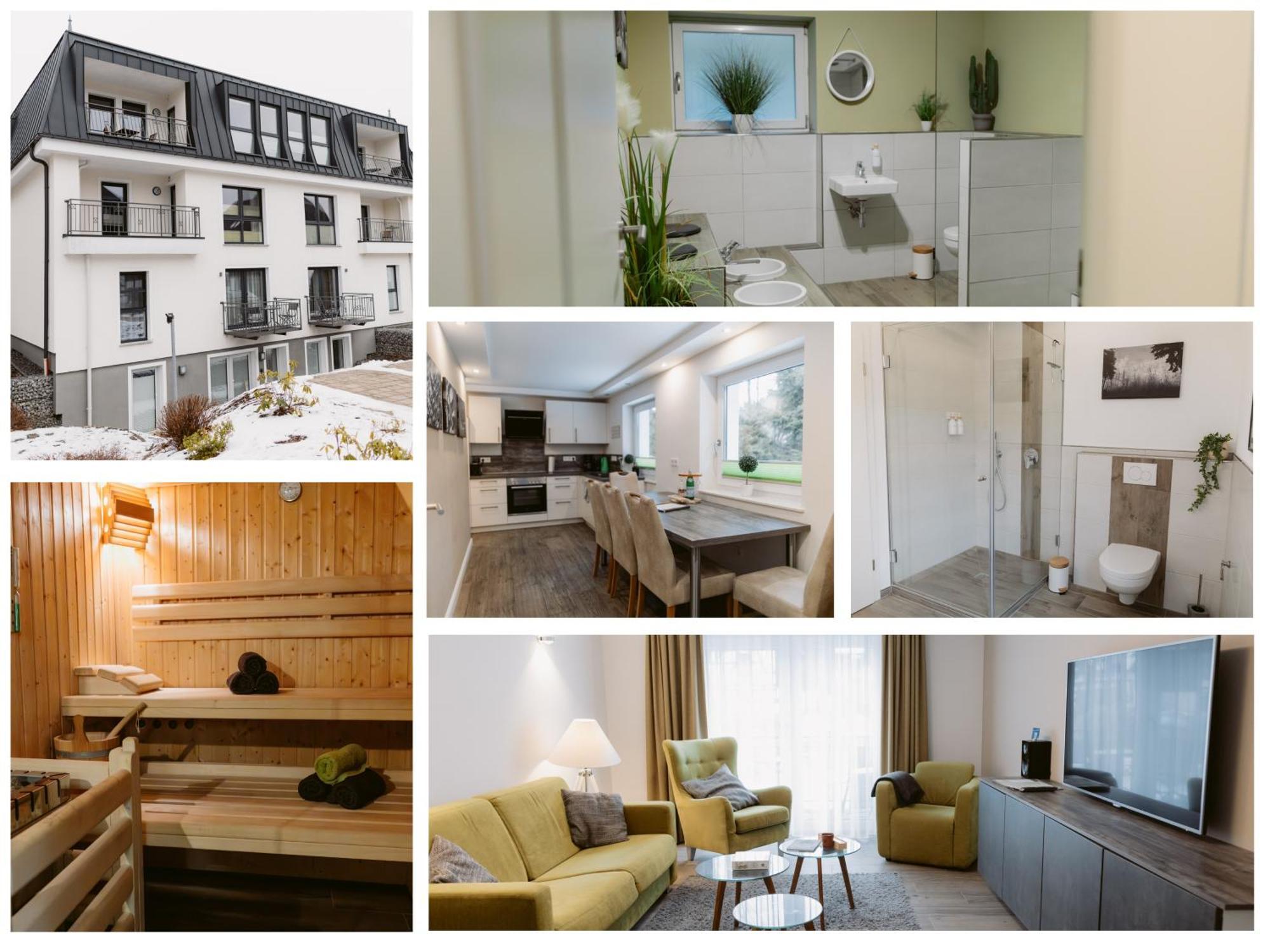 Charmante Ferienwohnung Mit Sauna Und Terrasse Winterberg Exterior foto